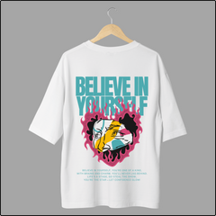 Believe in Yourself Oversized T-Shirts – Motivational & Inspiring Tees