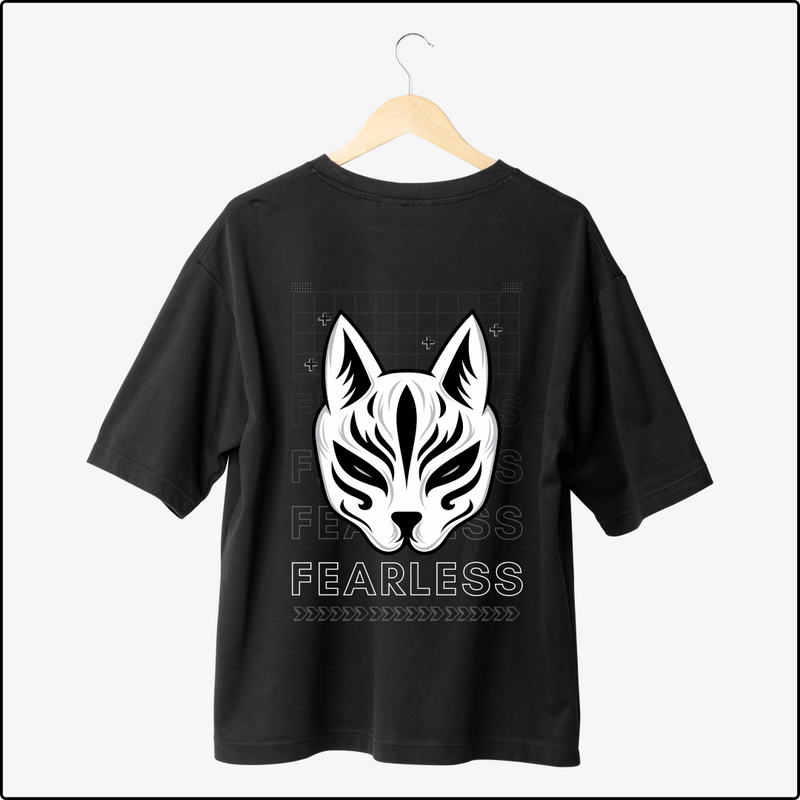 Fearless Oversized T-Shirts – Bold & Empowering Graphic Tees