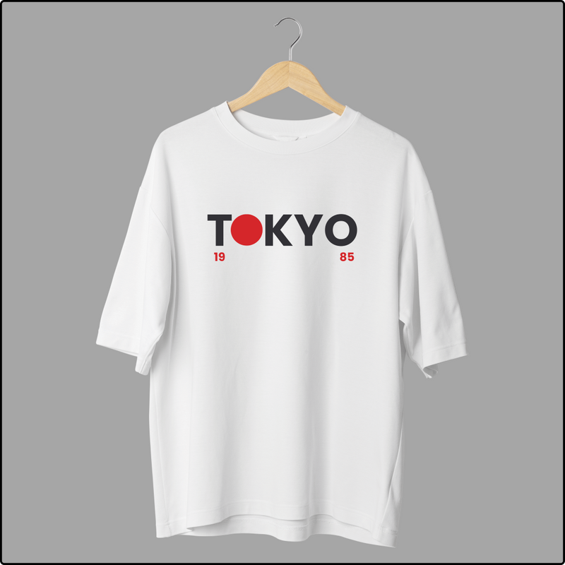 Tokyo 1985 Oversized T-Shirts – Retro Japanese Streetwear