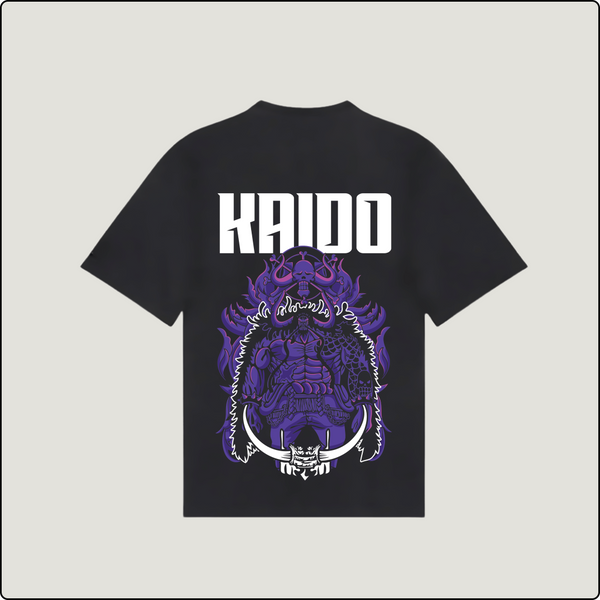Kaido Dragon Fury Regular Tee - One Piece Power Unleashed