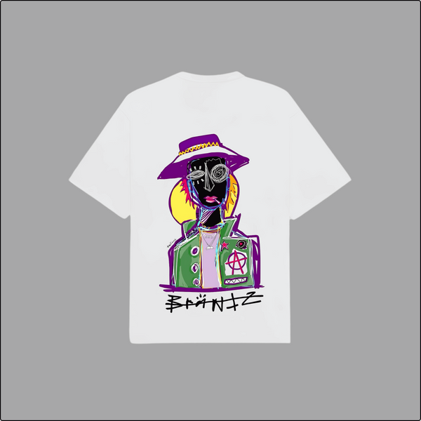Basquiat Crown Regular Tee - Urban Artwear