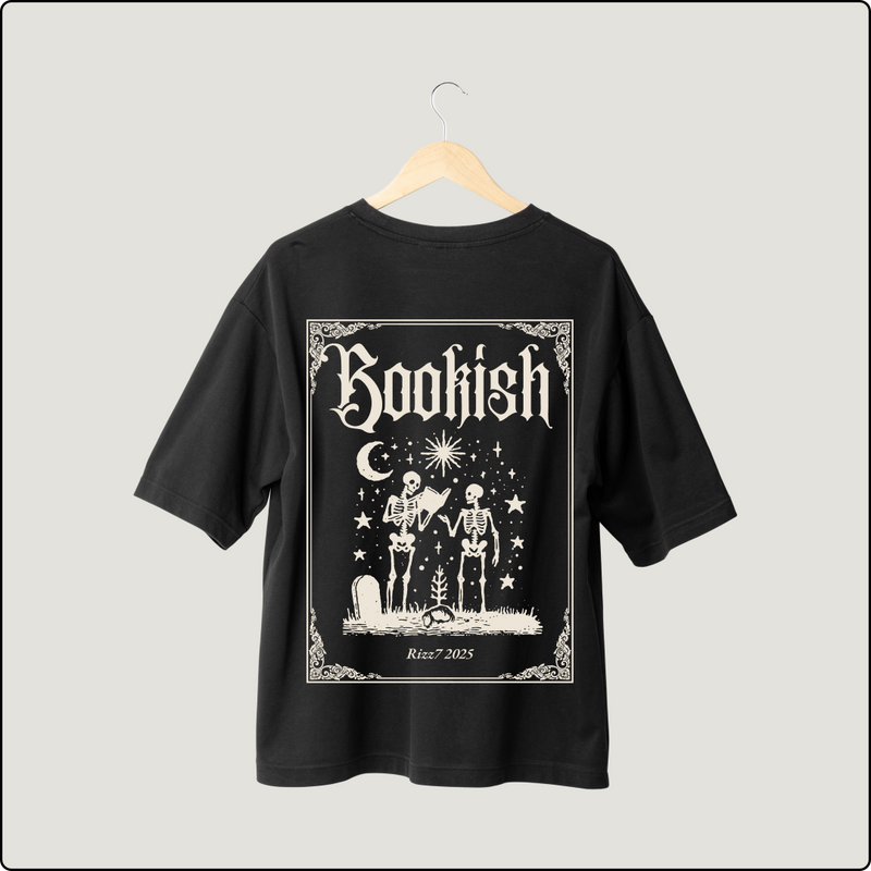 Bookish Oversized T-Shirts – Stylish & Fun Tees