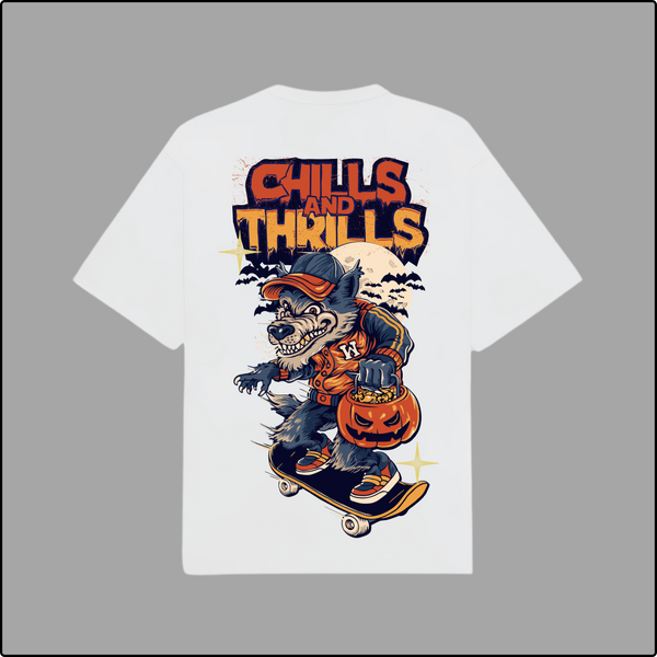 Chills and Thrills Regular T-Shirts – Spooky & Adventurous Graphic Tees