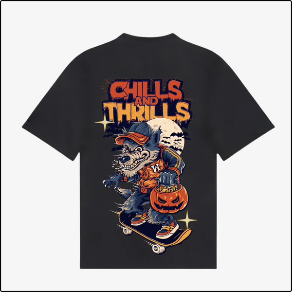 Chills and Thrills Regular T-Shirts – Spooky & Adventurous Graphic Tees