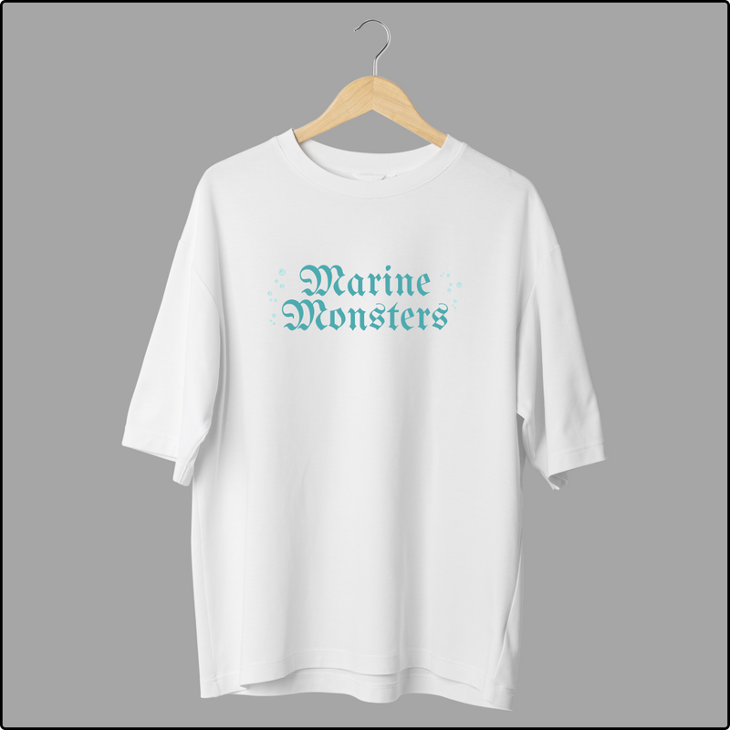 Marine Monsters Oversized T-Shirts – Fierce & Mythical Sea Creature Tees