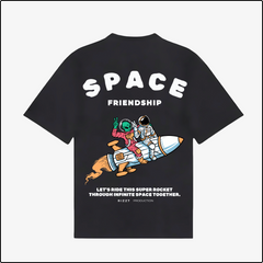 Space Regular Oversized T-Shirts – Cosmic for Stellar Bonds