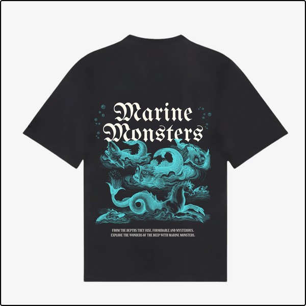 Marine Monsters Regular T-Shirts – Fierce & Mythical Sea Creature Tees