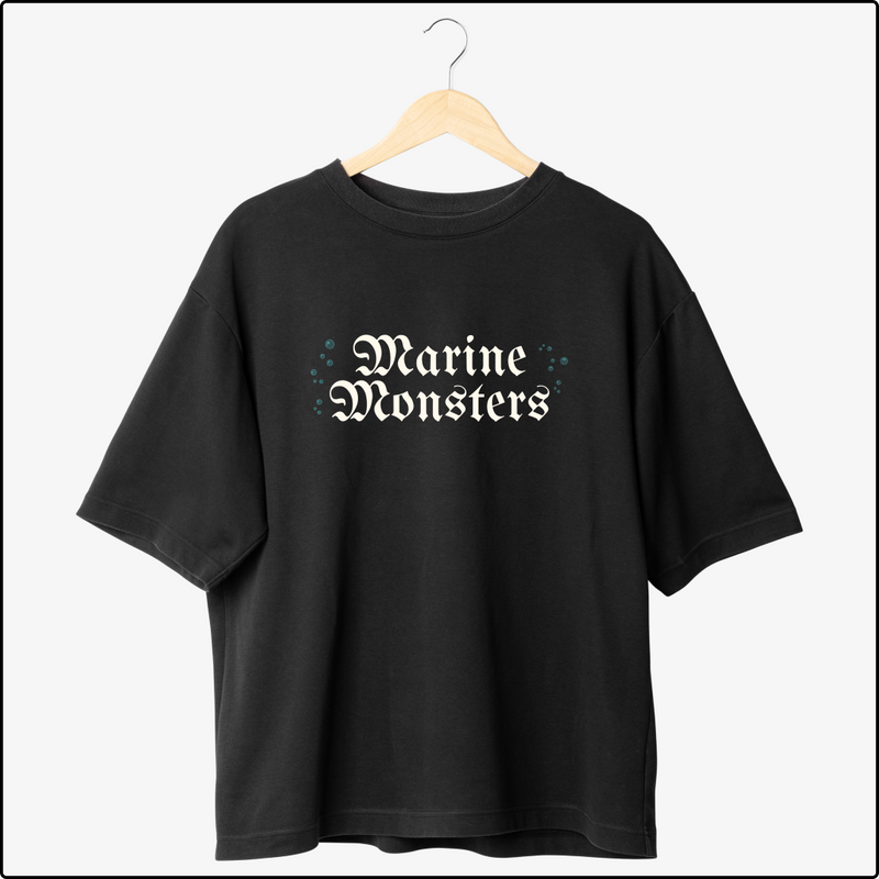 Marine Monsters Oversized T-Shirts – Fierce & Mythical Sea Creature Tees