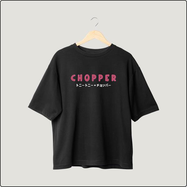 Chopper's Sweet Escape: The Cotton Candy Lover Oversized Tee