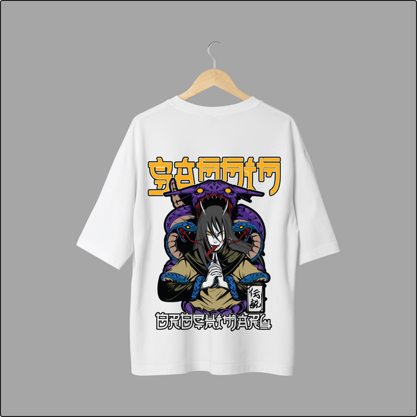 Serpentine Sannin Oversized Tee - Orochimaru