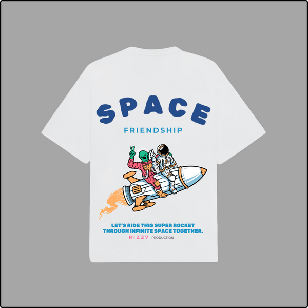 Space Regular Oversized T-Shirts – Cosmic for Stellar Bonds