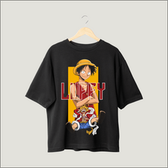 Straw Hat Swagger Oversized Tee - Oversized Luffy Edition