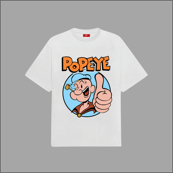 Popeye Power Regular Tee - Vintage Cool with a Modern Twist
