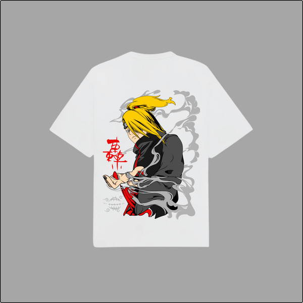 Explosive Art Regular Tee - Deidara’s Canvas Unleashed
