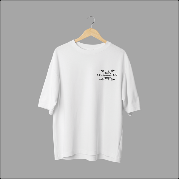 Explosive Art Oversized Tee - Deidara’s Canvas Unleashed