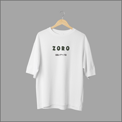 Swordsman's Creed: Zoro's Resolve Oversized Tee (White)