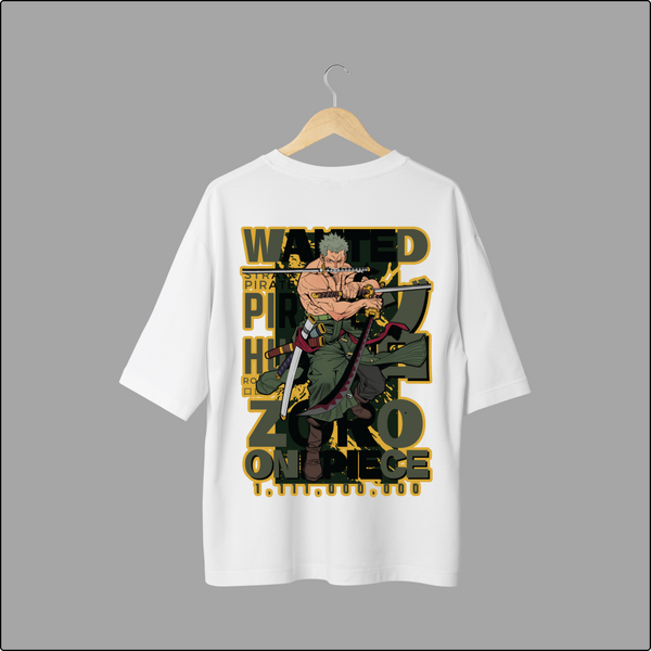 Swordsman's Creed: Zoro's Resolve Oversized Tee (White)