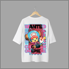 Chopper's Sweet Escape: The Cotton Candy Lover Oversized Tee