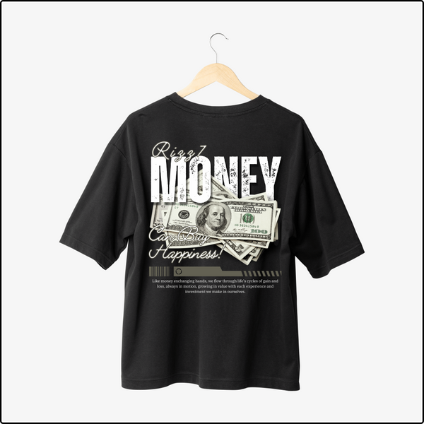 Money Oversized T-Shirts – Hustle, Wealth & Success-Inspired Streetwear