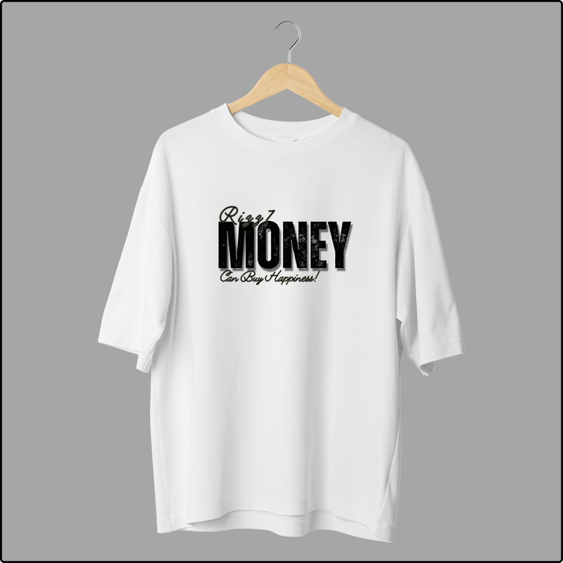 Money Oversized T-Shirts – Hustle, Wealth & Success-Inspired Streetwear