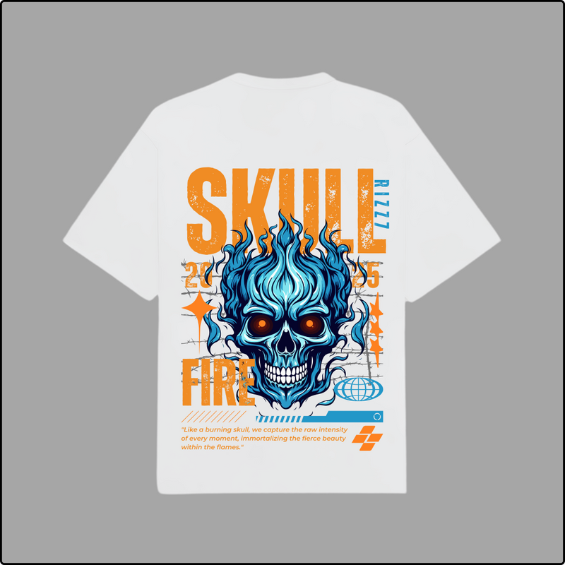 Skull Rizz Regular T-Shirts – Edgy & Stylish Skeleton-Inspired Fashion