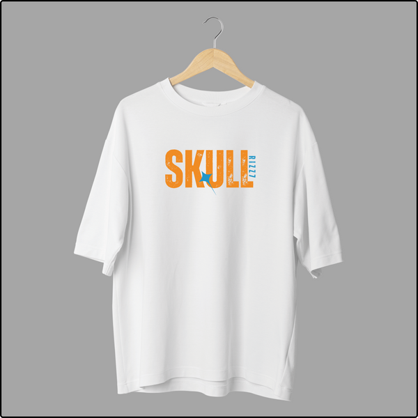Skull Rizz Oversized T-Shirts – Edgy & Stylish Skeleton-Inspired Fashion