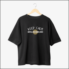 Keep Calm Oversized T-Shirts – Stylish & Fun Graphic Tees