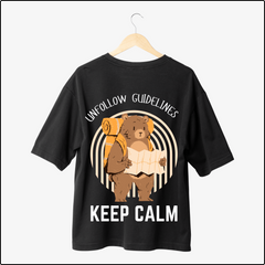 Keep Calm Oversized T-Shirts – Stylish & Fun Graphic Tees