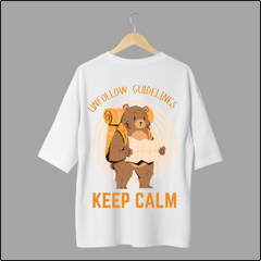 Keep Calm Oversized T-Shirts – Stylish & Fun Graphic Tees