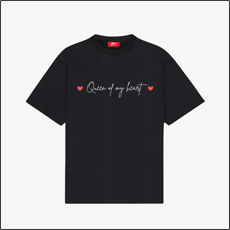 Queen of My Heart Regular T-Shirts – Romantic & Stylish Love Tees