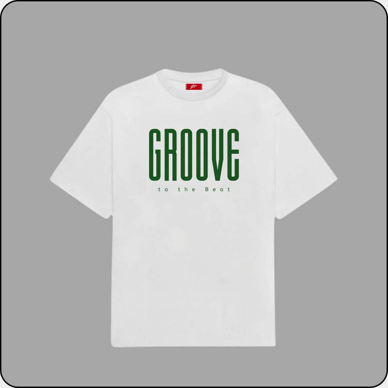 Men Printed Graphics & Typography Round Neck Pure Cotton Regular Tshirt