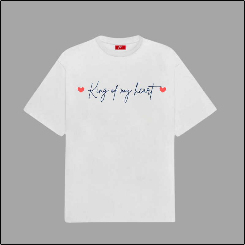 Queen of My Heart Regular T-Shirts – Romantic & Stylish Love Tees