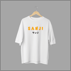 Sanji's Wanted The Black-Leg Bounty Oversized Tee