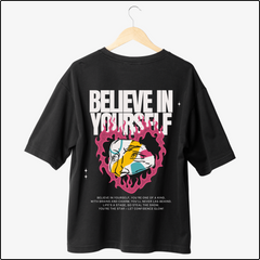 Believe in Yourself Oversized T-Shirts – Motivational & Inspiring Tees