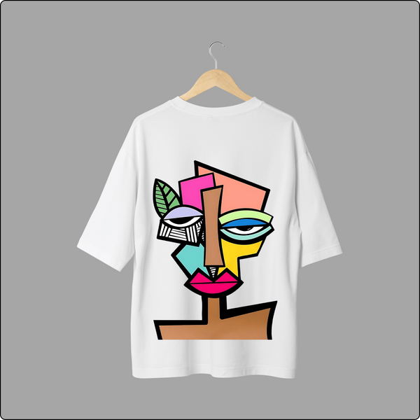 Basquiat-Inspired Graphic Oversized Tee