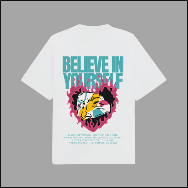 Believe in Yourself Regular T-Shirts – Motivational & Inspiring Tees