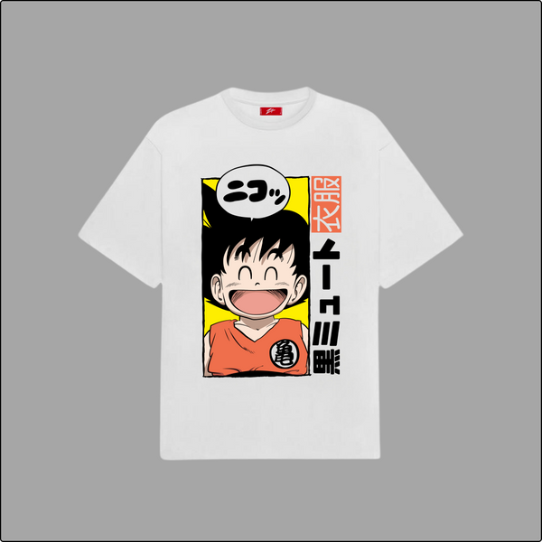 Retro Goku Power Regular Tee - Dragon Ball’s Young Hero