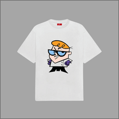 Genius Dexter Lab Regular Tee - Retro Cartoon Style