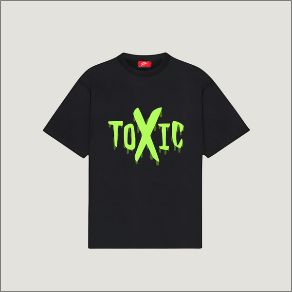 Toxic Trendsetter Oversized Tee - Bold Statement Style