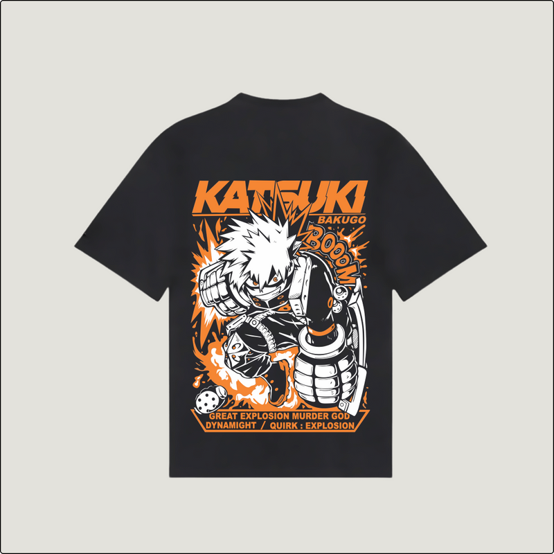 Bakugo Blast Tee - MHA’s Explosive Hero