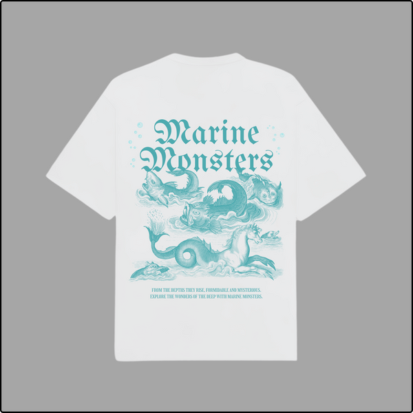 Marine Monsters T-Shirts – Fierce & Mythical Sea Creature Tees