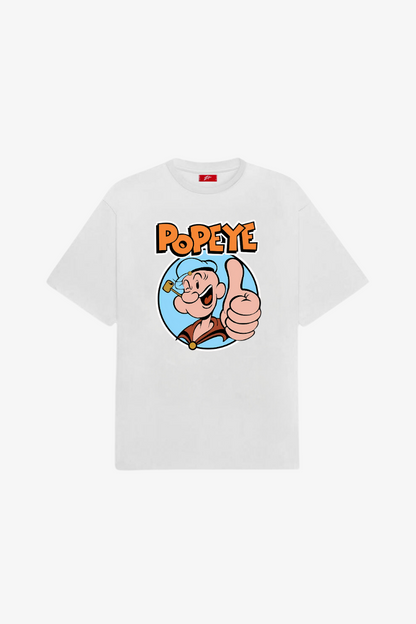 Popeye Power Oversized Tee - Vintage Cool with a Modern Twist