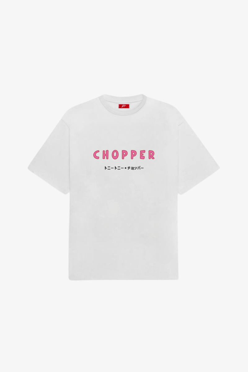 Chopper's Sweet Escape: The Cotton Candy Lover Tee (White)