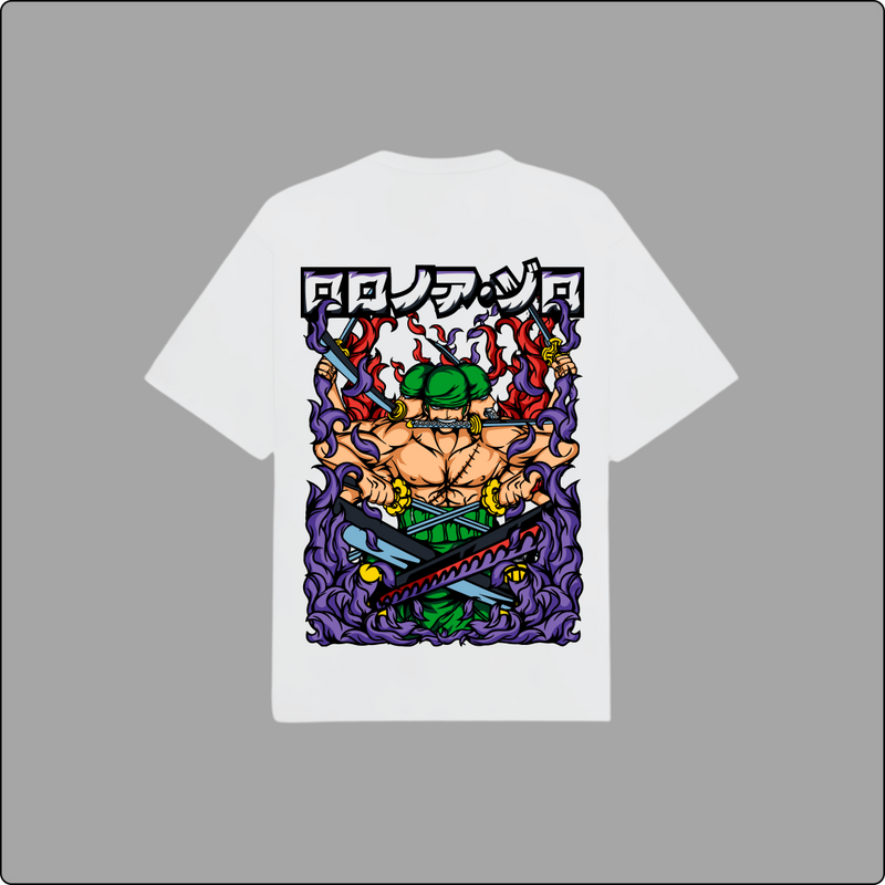 Zoro’s Warrior Spirit Tee - One Piece Tribute