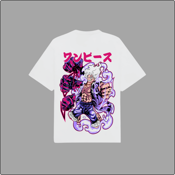 Gear 5 Luffy Tee - Unleash the Pirate King