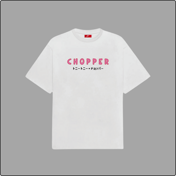 Chopper's Sweet Escape: The Cotton Candy Lover Tee (White)