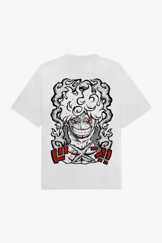 Luffy’s Gear 5 Storm Tee - One Piece Power Unleashed