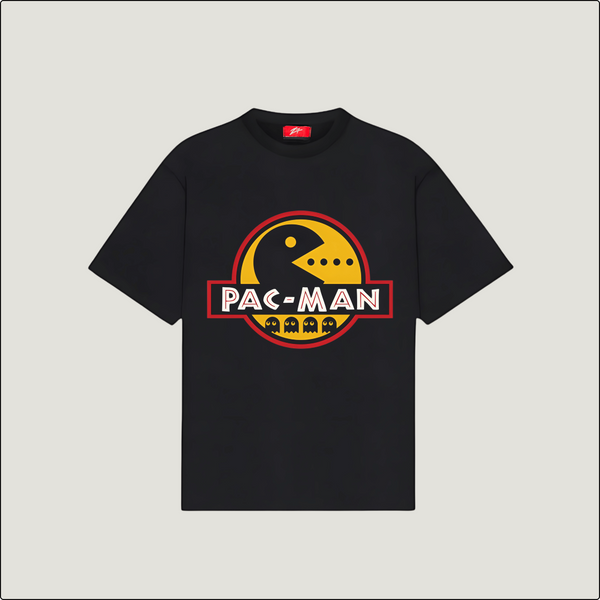 Retro Gamer Oversized Tee - Pac-Man Edition