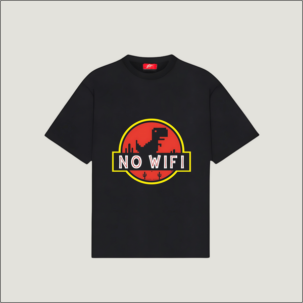 Disconnect to Reconnect Oversized Tee - Urban No WiFi Edition