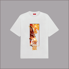 Blaze of Glory Oversized Tee - Unleash Your Inner Fire